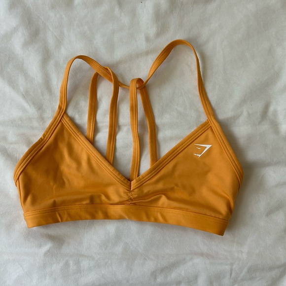 Gymshark Other - Gymshark orange minimal bra